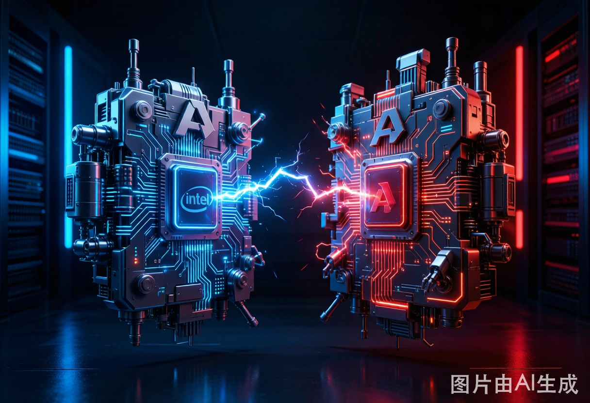 英特尔Q2营收增25%创15年最快增速,AMD发布Helios AI平台全面挑战英伟达